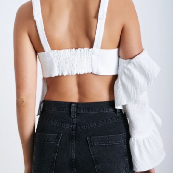 Rachel Comey White Cotton Shirt size 4 - Picture 5 of 5